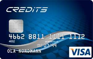 credits visa blue